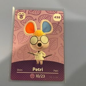 GENUINE ACNH amiibo for Petri